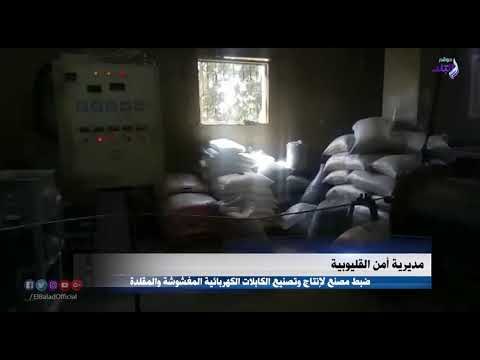 صدي البلد | ضبط مصنع لإنتاج وتصنيع الكابلات الكهربائية المغشوشة والمقلدة