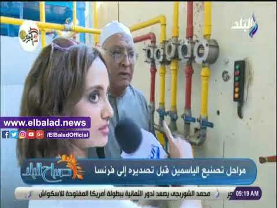 صدي البلد | شاهد..مراحل صناعة الياسمين بقرية شبرا بلولة مع صباح البلد