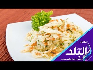 صدي البلد | الطريقة الاصلية  لعمل  سلطة  الكلو سلو  في دقيقه