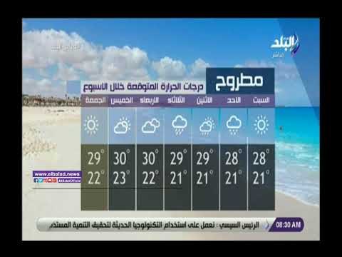 صدى البلد | صباح البلد يعرض بيان بدرجات الحرارة المتوقعة اليوم الجمعة