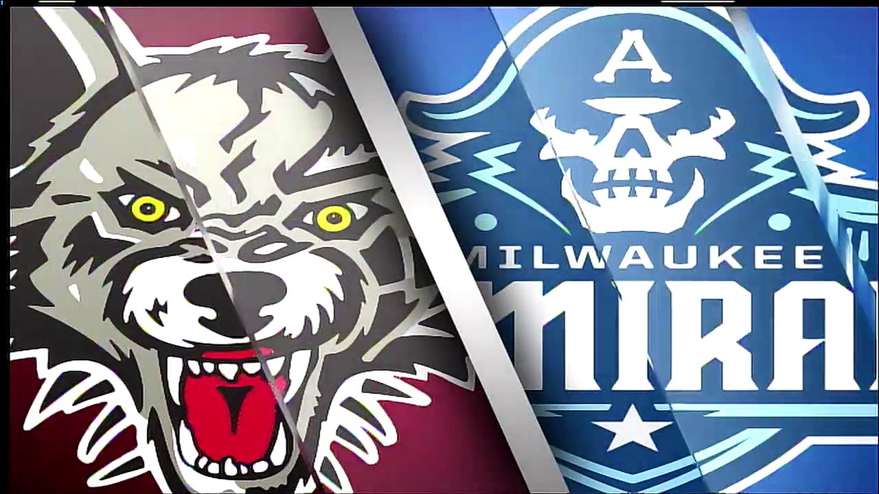 AHL Wolves 2 Admirals 1 (OT)