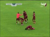 هدف يدرس..مصطفى صابر يحرز الهدف الأول لصالح سيراميكا كليوباترا فى موجهة المريخ البورسعيدي