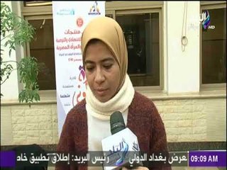 صباح البلد - معرض علي هامش مشروع التمكين الاقتصادي للمرأة الوافدة والمصرية