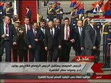 وصول الرئيس الروسي فلاديمير بوتين مطار القاهرة وسط حفاوة الاستقبال