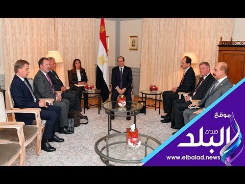 صدي البلد | السيسى يستقبل رؤساء شركات أعضاء فى الاتحاد الألماني للصناعات الدفاعية