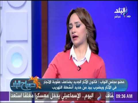 صباح البلد - لجنة الاثار بالبرلمان: قانون الآثار الجديد رادع