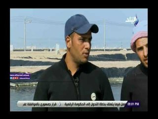 صدى البلد | تعرف على طبيعة عمل الغطاسين بمشروع بركة غليون