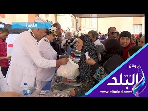 صدي البلد | بطاطين وسلع غذائية بالمجان هدية الداخلية لـ الفئات الأولى بالرعاية فى الاسمرات