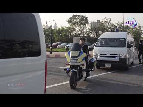 صدي البلد | وصول جثمان ساطع النعمانى إلى مسجد الشرطة بأكتوبر لأداء صلاة الجنازة