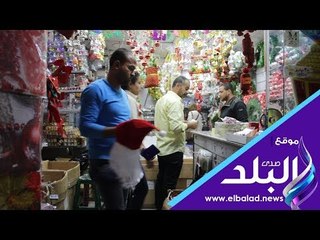 صدي البلد | درب البرابرة يكتسي بأشجار الكريسماس