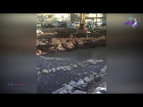 صدى البلد | انهيار تحرير كوبري سرس الليان بعد يوم من انشاءه .. والأهالي تستنجد برئيس الوزراء