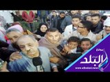 صدى البلد | لحظة خروج أقدم سجين مصري واستقباله بالزغاريد أمام قسم شرطة أخميم
