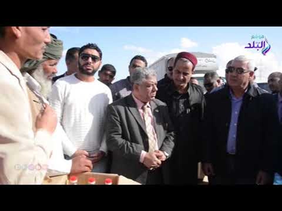صدي البلد | توزيع 15 طن مواد غذائية و150 بطانية...