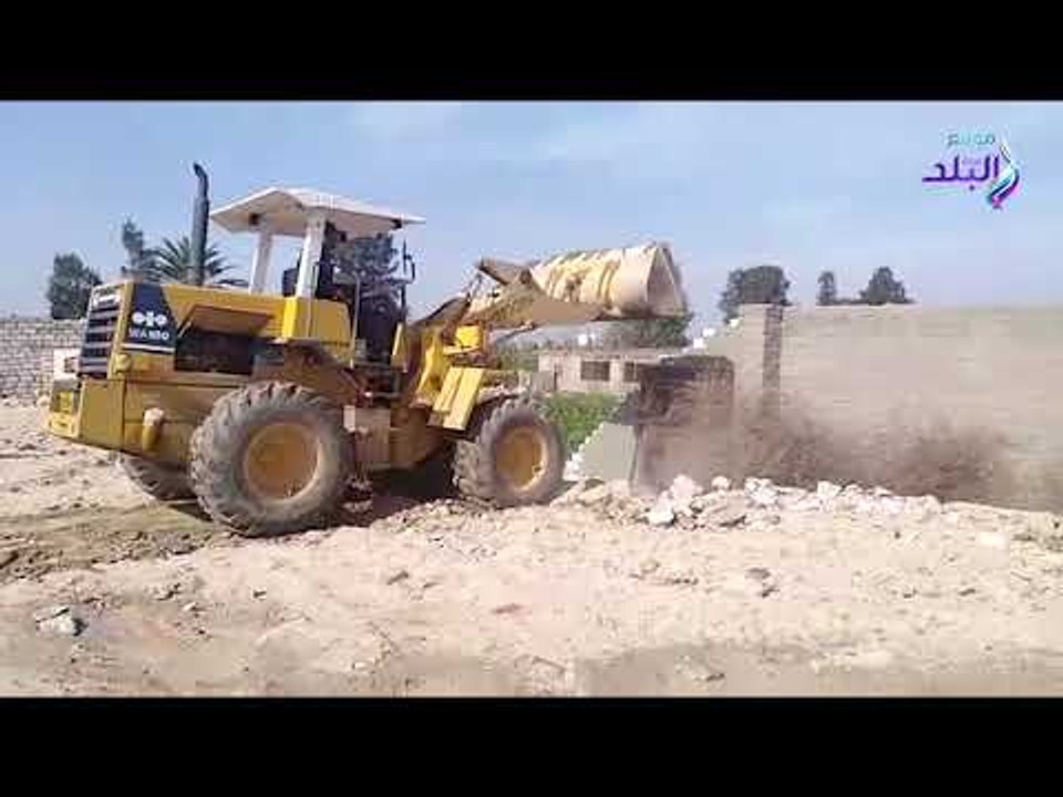 صدي البلد | بدء أكبر حملة لإزالة التعديات على ا...
