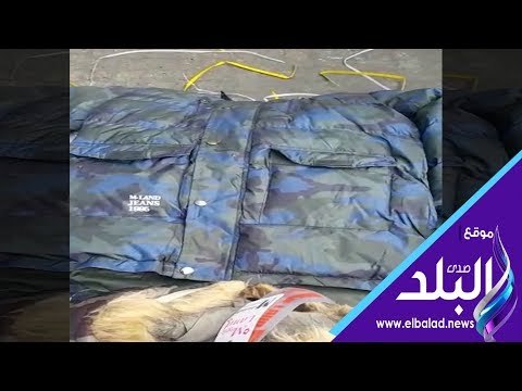 صدى البلد | ضبط 254 قطعة سويتر تشبه الملابس العسكرية بميناء غرب بورسعيد