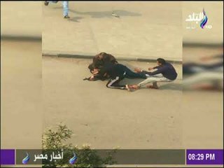 شاهد مافعله ابن البطل صلاح الموجى لانقاذ والده لحظة تصديه لارهابى حلوان | على مسئوليتي