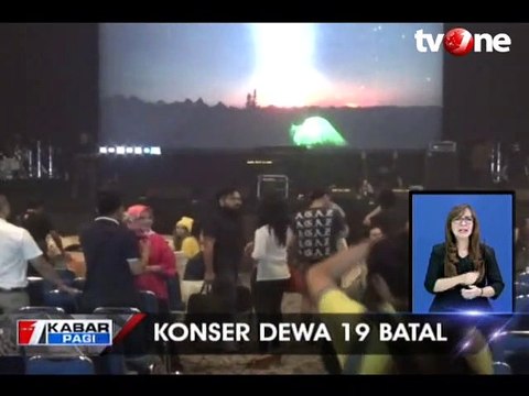 Konser 'Dewa 2019 All Star Hadapi dengan Senyuman' Batal