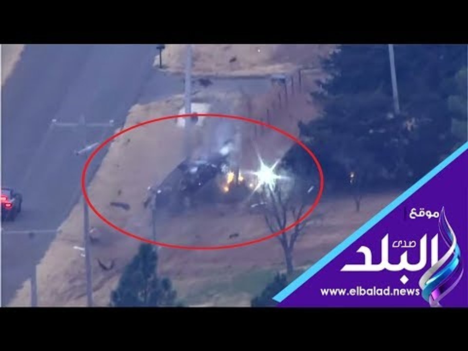 صدى البلد | مطاردة مع شرطة أوكلاهوما تنتهي بكارثة