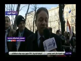 صدى البلد | كرم جبر:الجالية المصرية بالنمسا حرصت علي استقبال الرئيس السيسي لتعيبر عن حبهم له وللوطن