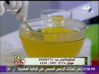 سفرة وطبلية - طريقة عمل معطر ومعقم بريحة البرتقال  مع الشيف هالة فهمى