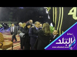 صدى البلد | رموز السياسة والاعلام فى عزاء الكاتب  الصحفي ابراهيم سعدة
