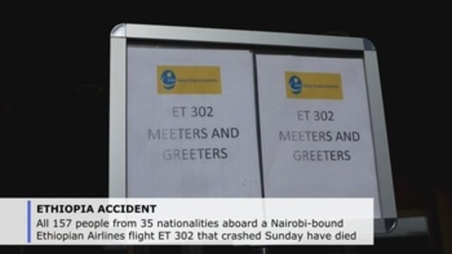 Ethiopian Airlines flight crashes killing all 157 people on board