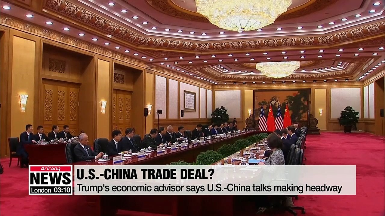 Trump adviser optimistic about trade deal with China