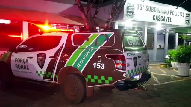 Força Rural GM encaminha dois homens para delegacia