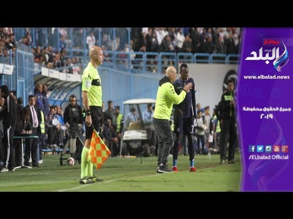 صدى البلد | رد فعل حسام حسن واللاعبين على أهداف بيراميدز فى شباك الزمالك