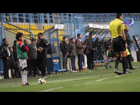 صدى البلد | ردود أفعال دكة الاهلي علي أهداف الفريق فى شباك الداخلية