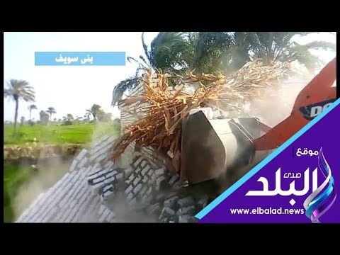 صدى البلد | حملات لإزالة التعديات على الاراضى الزراعية وأملاك الدولة