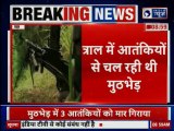 Tral Pulwama Encounter, Jammu Kashmir: Pakistan violates ceasefire in Tral, पुलवामा में आतंकी हमला