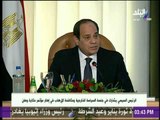 السيسي : أقسم بالله مصر نجت بكرم ربنا وحده قبل جهود الجيش والشرطة