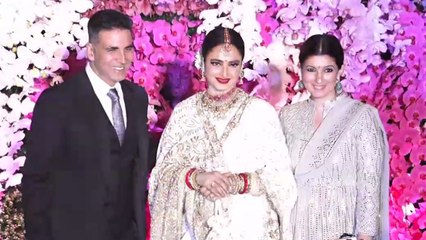 Ex Flames Rekha And Akshay Kumar CLASHED At Akash Ambani's Wedding