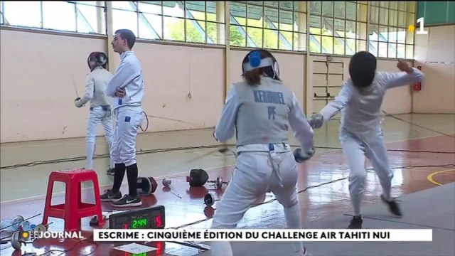 Épée et fleuret au menu du tournoi d’escrime à Arue