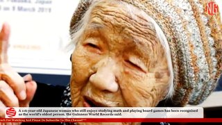 Kane Tanaka Is World's Oldest Woman - Guinness World Records