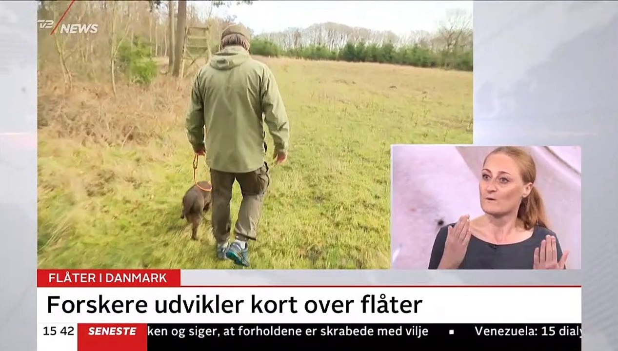 Flåtkort: Forskerne udvikler  kort over flåter - TV2 Nyheder - 10-03-2019 kl. 14.00