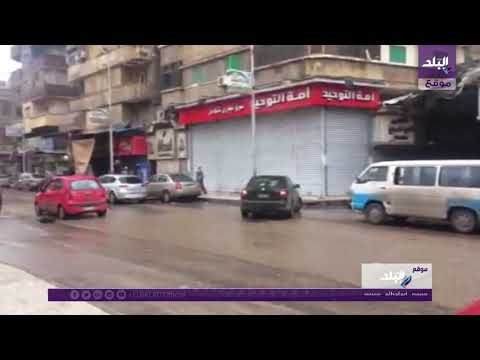 صدى البلد | أمطار غزيرة بدمياط ومنع مراكب الصيد من العمل