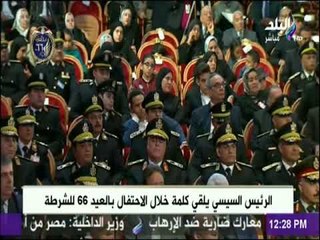 السيسى : «جزاء ابنائكم كبير عند الله والمصريين.. ولن نترك ثأرنا»