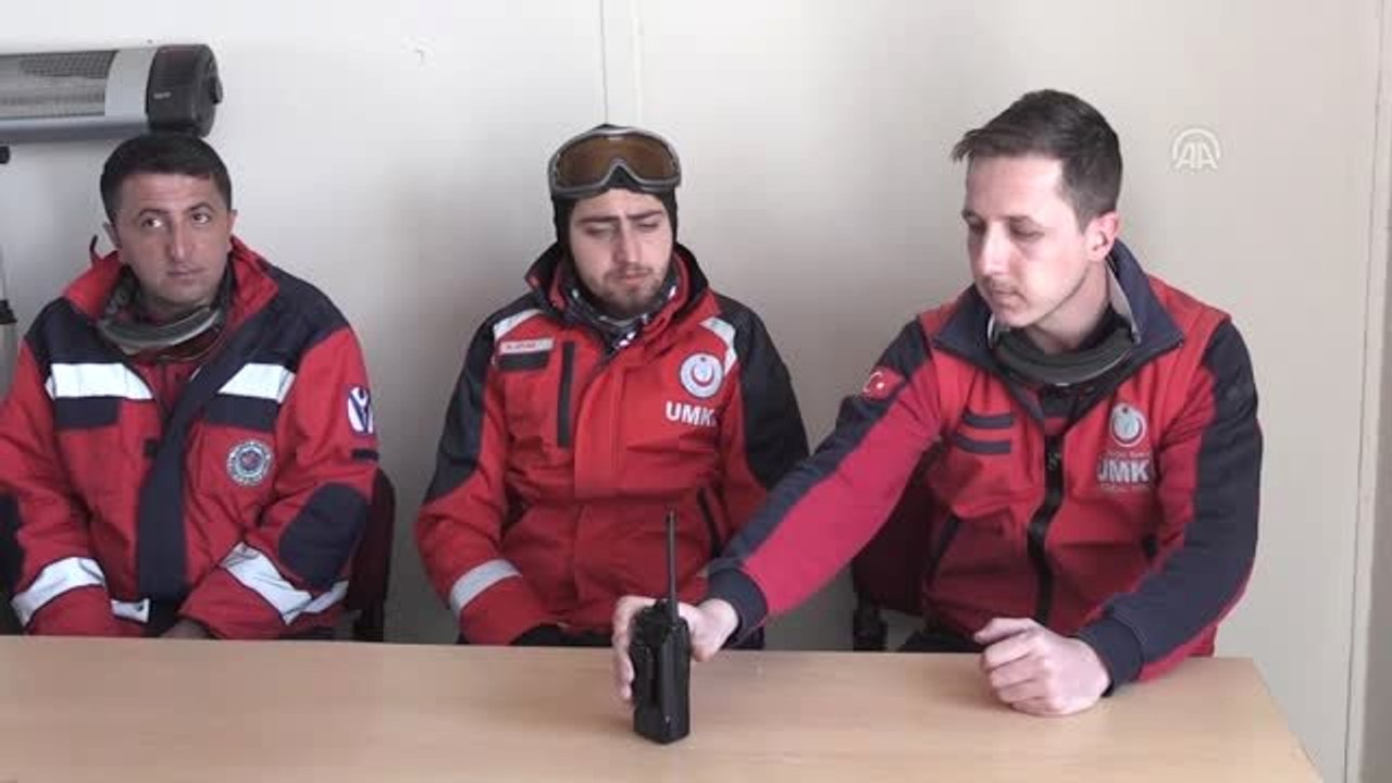 Van'da Çığ Tatbikatı
