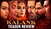 Kalank | Official Teaser | Varun | Aditya Roy | Sanjay | Alia | Sonakshi | Madhuri | REVIEW