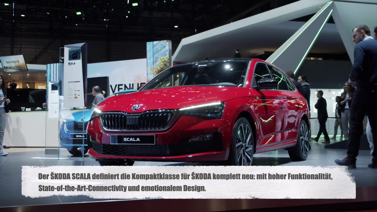 ŠKODA SCALA setzt emotionale Akzente