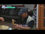 피라미드집 안에서 먹는 쫄깃한 백숙! [행복한 저녁] 32회 20170531