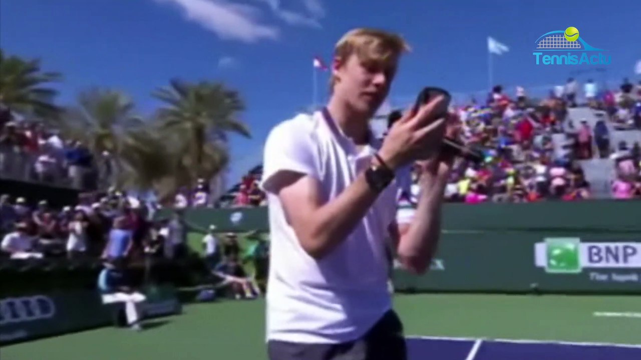 ATP - Indian Wells 2019 - Denis Shapovalov est en huitièmes et sait aussi rapper !