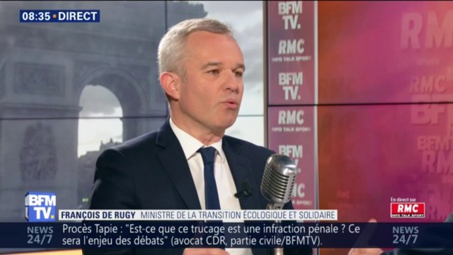 François de Rugy annonce que la présentation du projet de loi énergie-climat est reportée