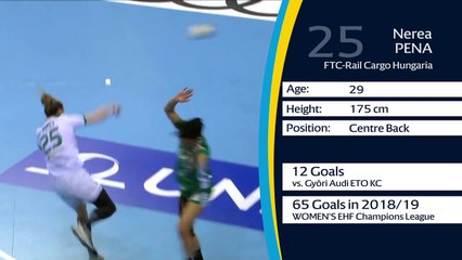 WOMEN'S EHF Champions League - Player of the Main Round 5: Nerea Pena