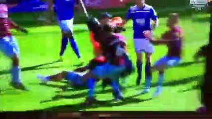 WATCH: Aston Villa ace Grealish struck from behind by pitch invader