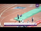 صدى البلد | الحزن يخيم علي حميد أحداد بعد هدف بطل أنجولا فى شباك الزمالك