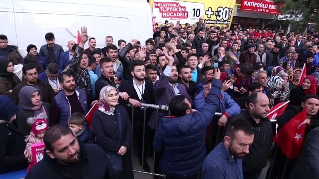 Ankara Bakan Soylu Kahramankazan'da Vatandaşlara Hitap Etti