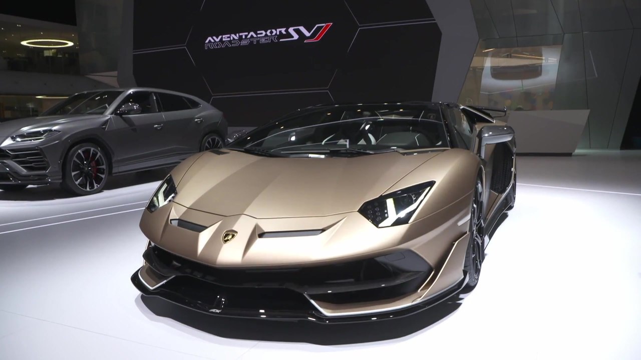 Automobili Lamborghini präsentiert den Aventador SVJ Roadster auf dem Genfer Autosalon 2019 - exklusive Open-Air-Fahrperfektion